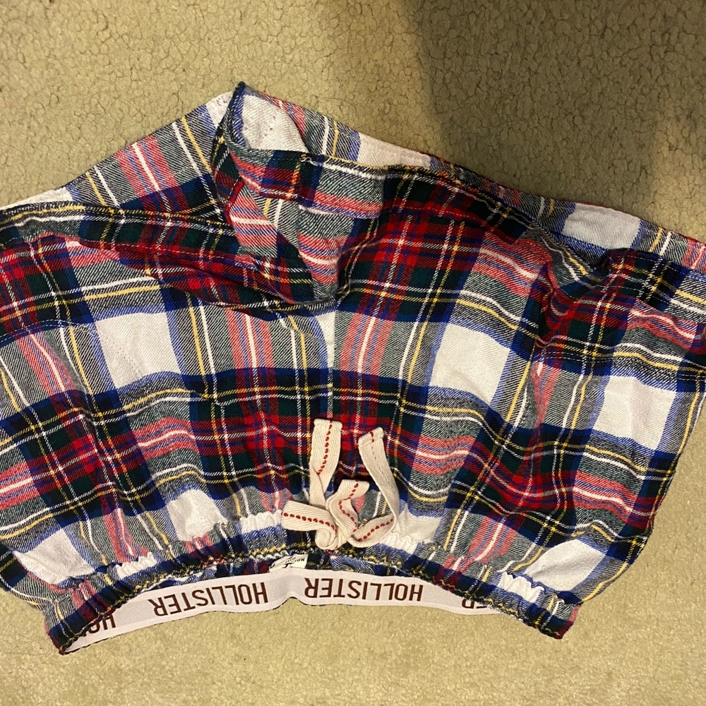 Hollister Plaid Sleep Shorts